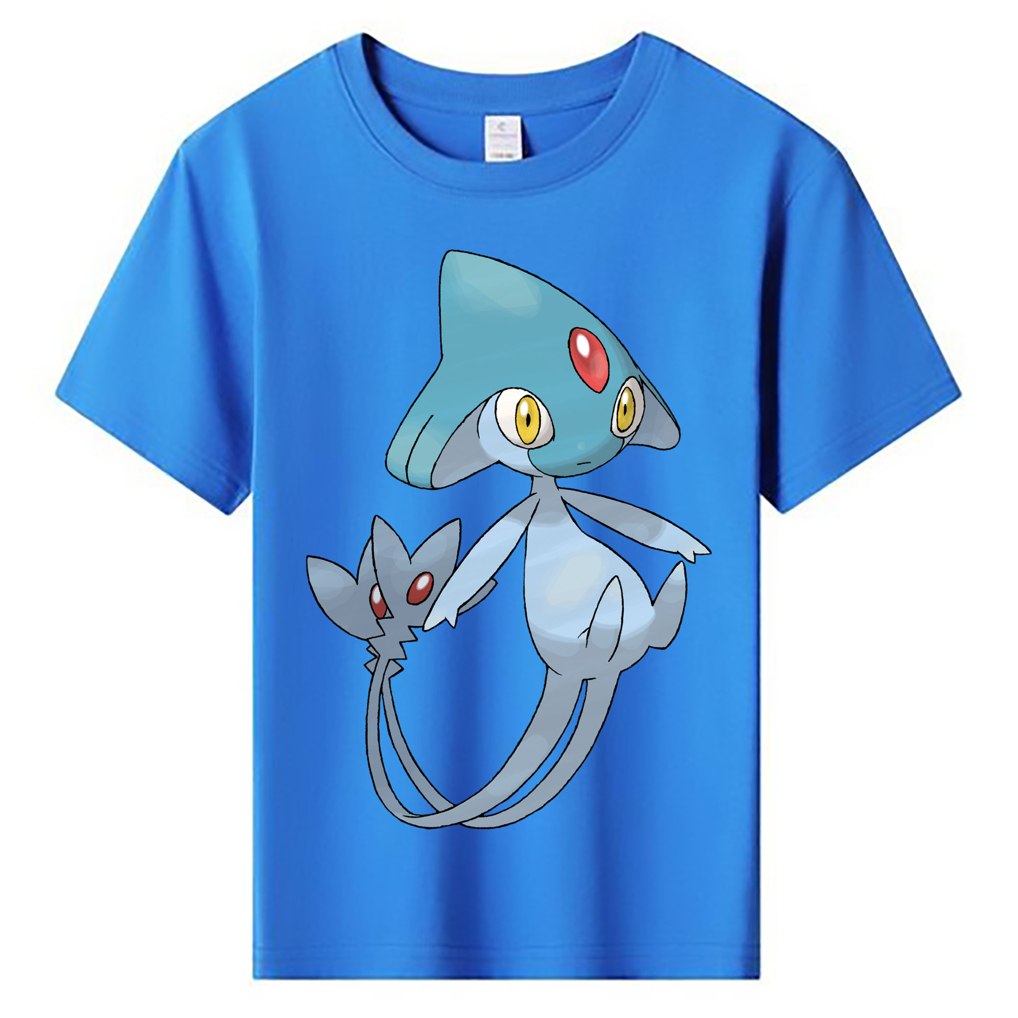 （画像用） ポケットモンスター Pokémon 綿100％キッズTシャツ（フロントプリント）